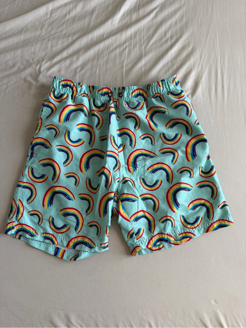 U.S Surf Club Aqua Rainbow Swim Shorts (L)